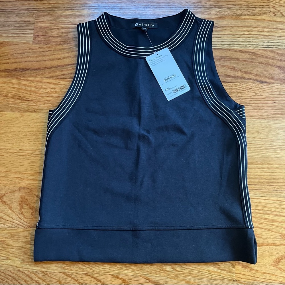 Athleta trackstar tank in black size XXS
